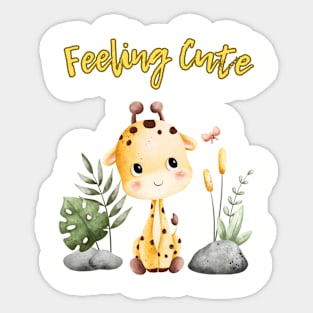 Cute Little Baby Animals #7 Sticker